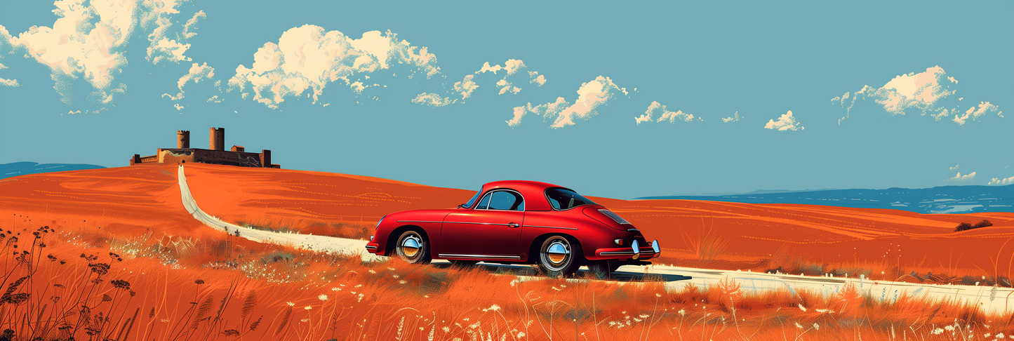 PANORAMIC 356 ON A TUSCANY LANDSACAPE