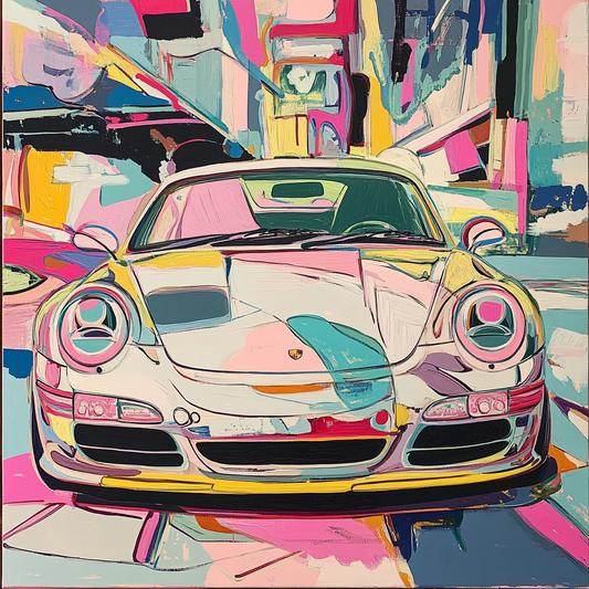 PICASSO - CARRERA PINK CUBISM STYLE