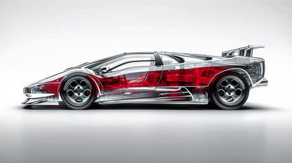 TRANSPARENCY DIABLO RED LINE