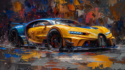 VAN GOGH - CHIRON YELLOW ART