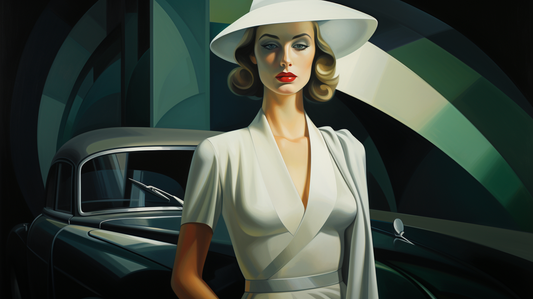 LEMPICKA - TAMARA AND HER LANCIA AURELIA B20