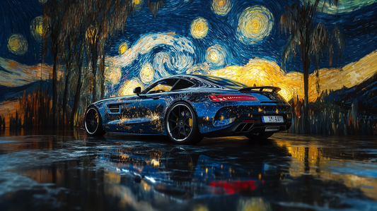 VAN GOGH - AMG GT VAN GOGH STYLE