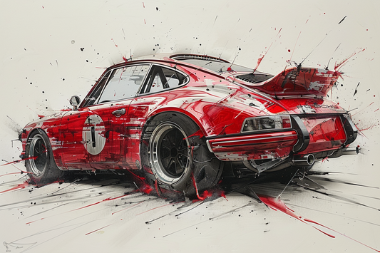 STREET ART - CARRERA SC RED DRAFTS