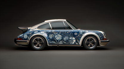 ORIENTAL - 911 SC TURBO IN A CHINESE MING PORCELAIN STYLE