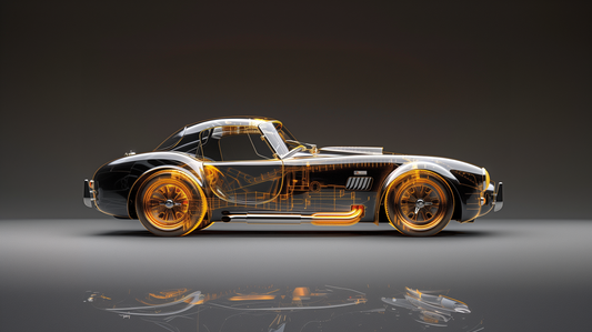 TRANSPARENCY - SHELBY AC COBRA BLACK TRANSPARENCY