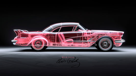 TRANSPARENCY - PINK ELDORADO - THE HOME OF ELVIS
