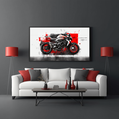 MV Augusta Brutale Dripping Paint