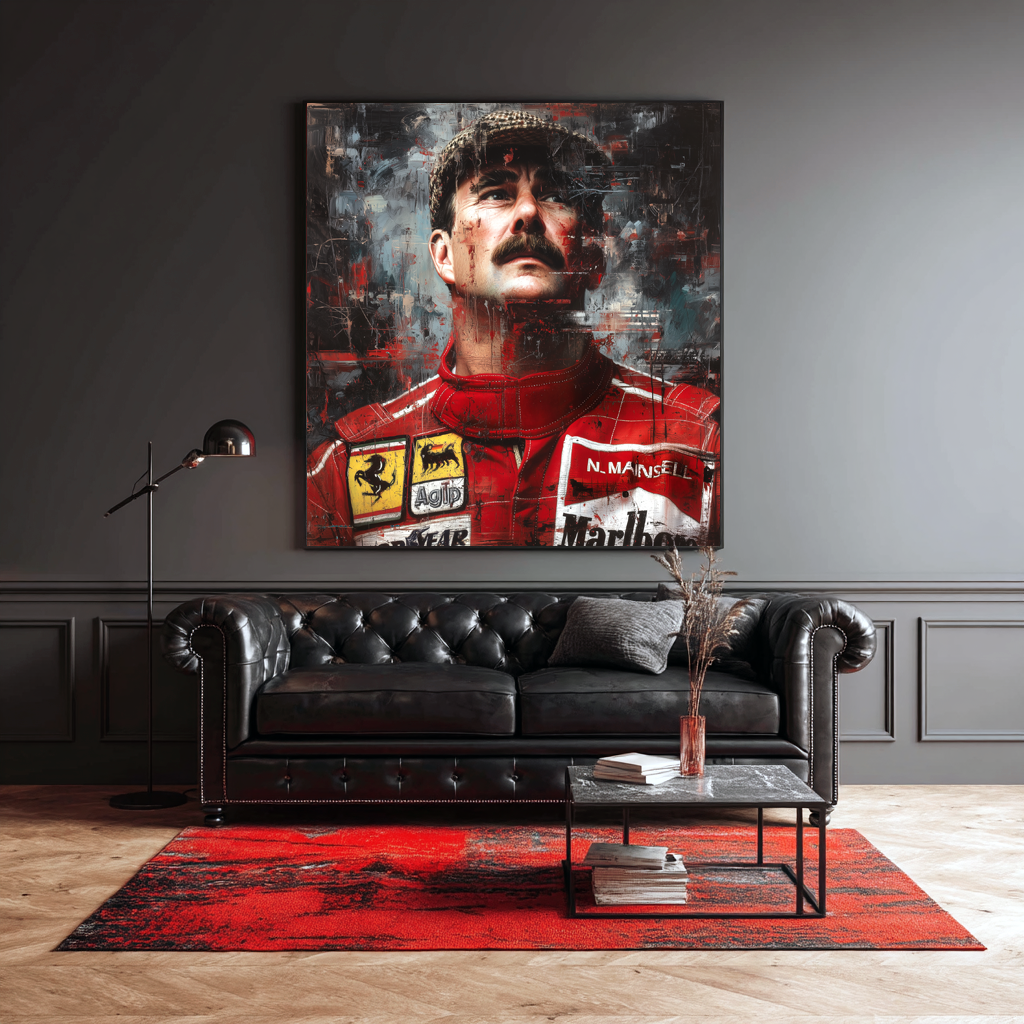 F1 - Nigell Mansell the Ferrari gentleman driver