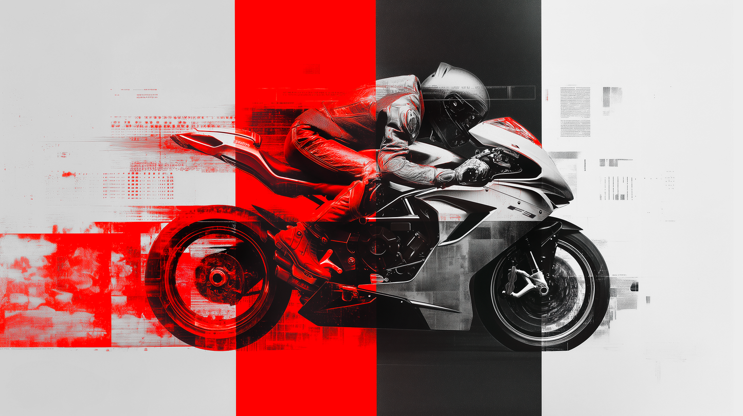 MV Augusta F3 Black&Red Pop