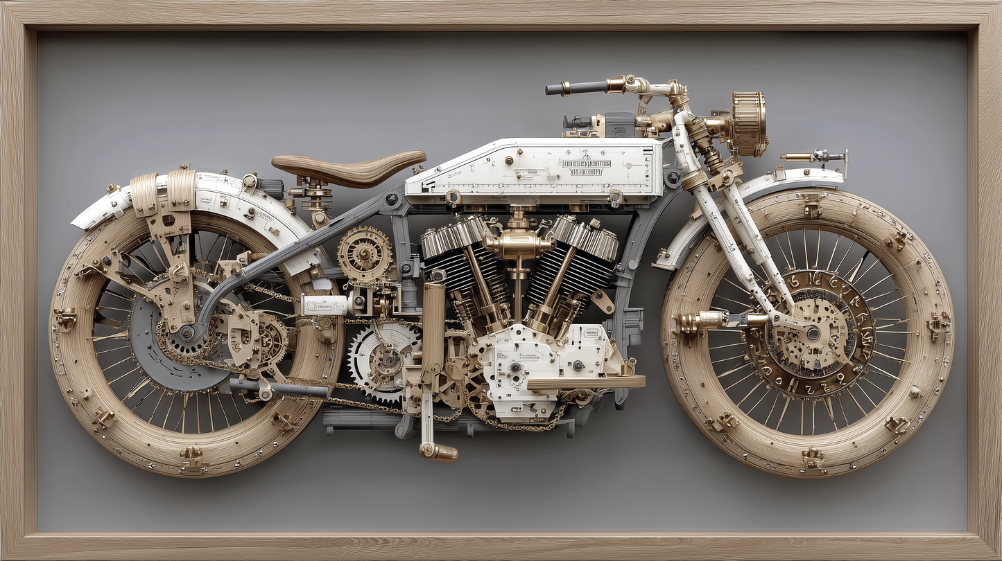 Metal& Wood Harley, Prototype Nr. 3