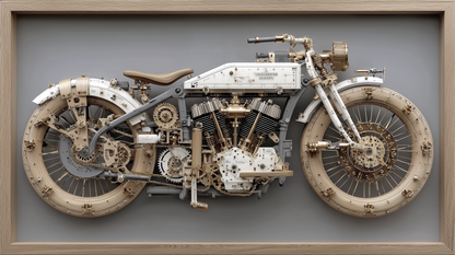 Metal& Wood Harley, Prototype Nr. 3