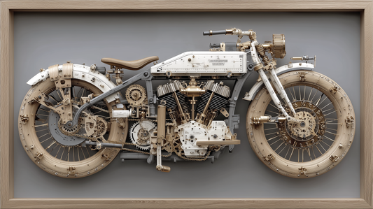 Metal& Wood Harley, Prototype Nr. 3