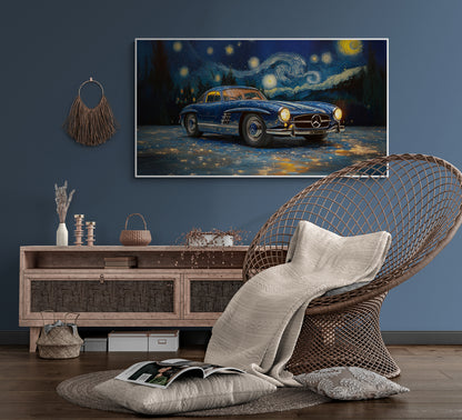 VAN GOGH - 300 SL GULLWING 1955 STARRY NIGHT