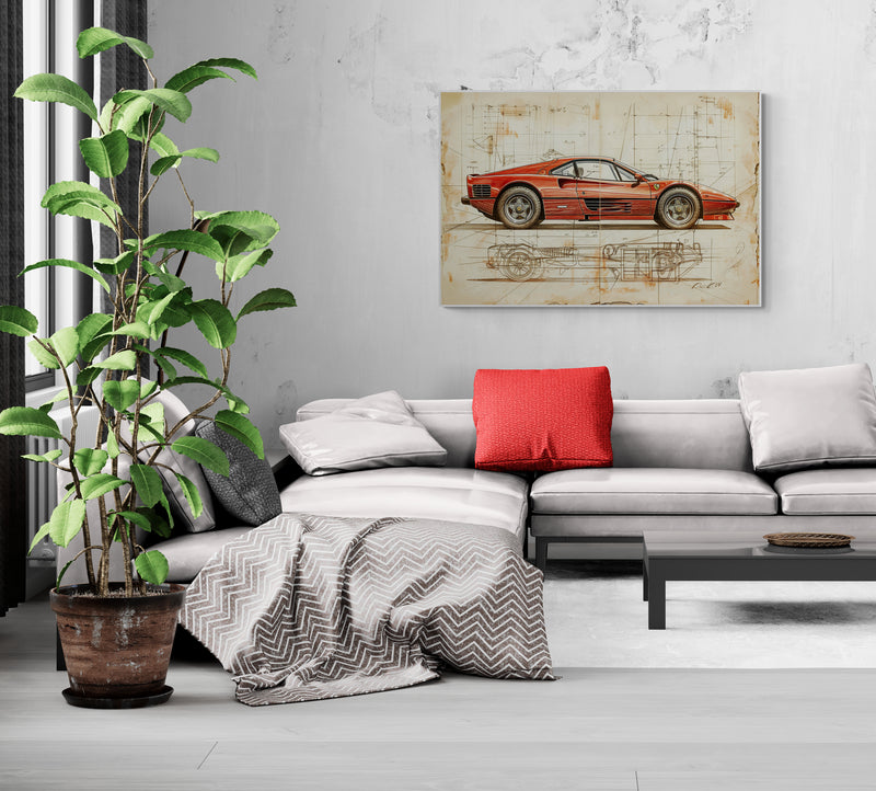 DA VINCI STYLE  - TESTA ROSSA VINTAGE DRAFT