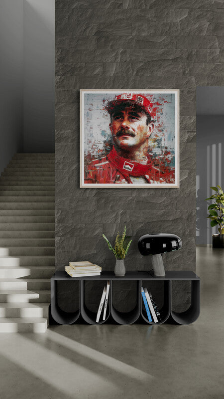 F1 - Nigel Mansell the great Ferrari Lion