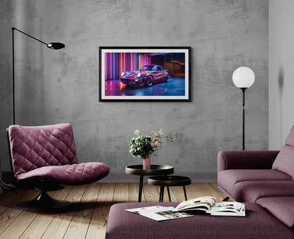 NEON - 911 TURBO GARAGE