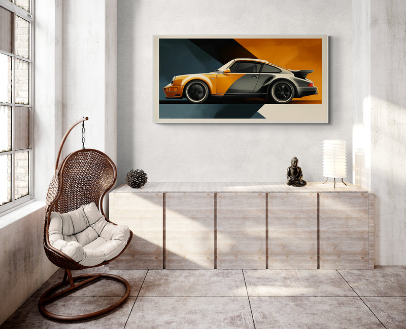 VINTAGE 911 IN SUPER MODERN COLOURS