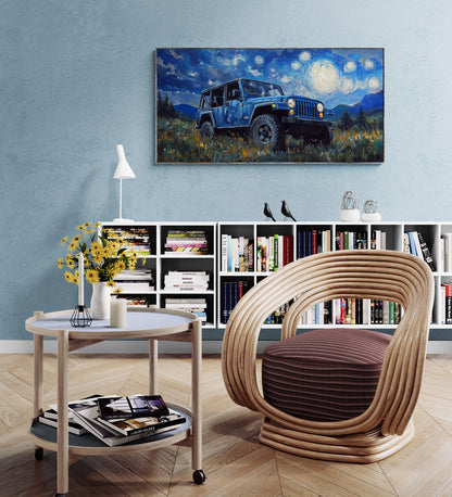 VAN GOGH-  WRANGLER IN A STARRY NIGHT