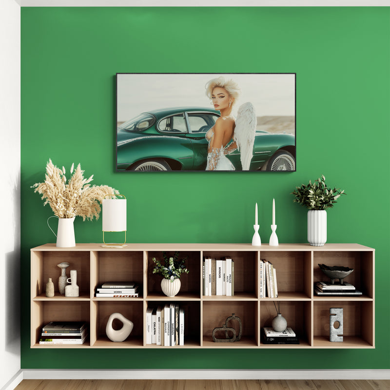 ARE YOU WATCHING ME OR MY GREEN CAR