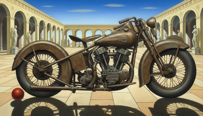 Methaphisical De Chirico Harley
