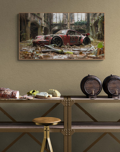 SURREAL - CARRERA TURBO IN ABANDONED CHURH
