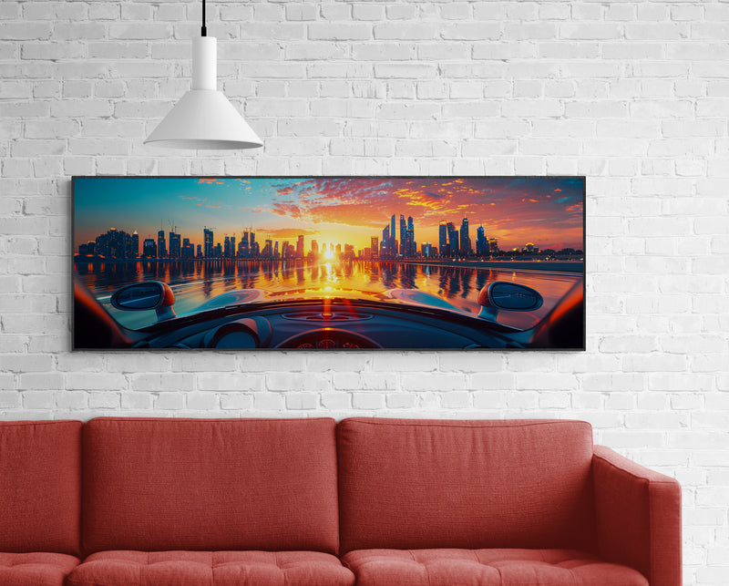 PANORAMIC SUNRISE IN MIAMI BEACH