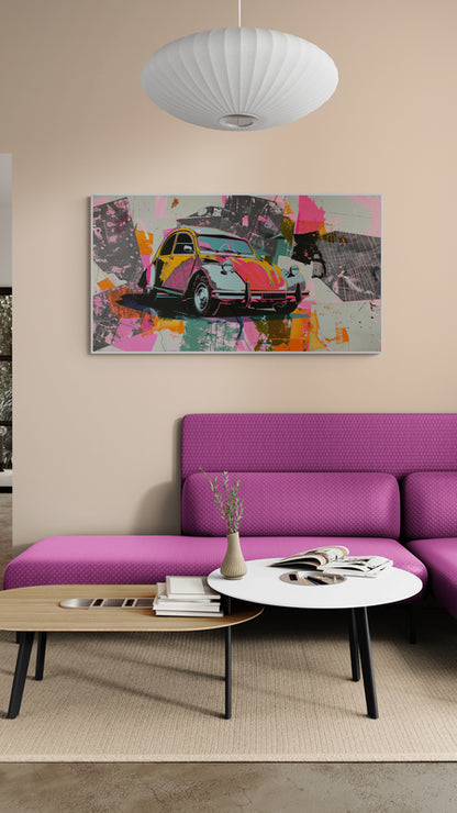 WARHOL STYLE - 2 CV CHARLESTON