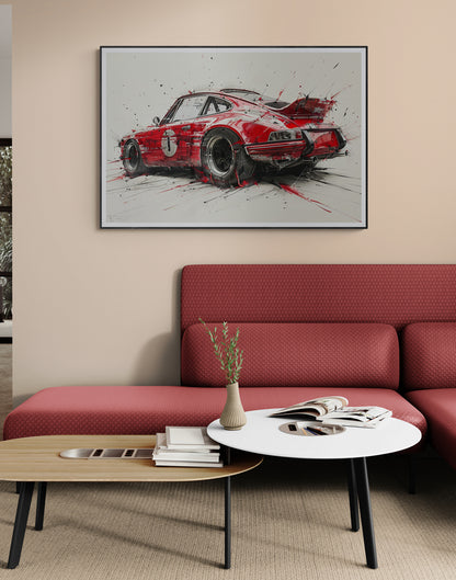 STREET ART - CARRERA SC RED DRAFTS