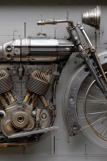 Metal Harley, The First Prototype