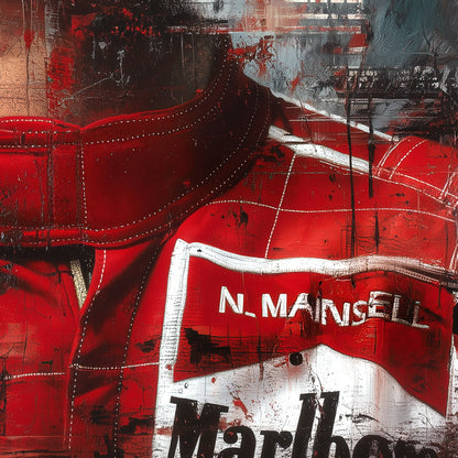 F1 - Nigell Mansell the Ferrari gentleman driver