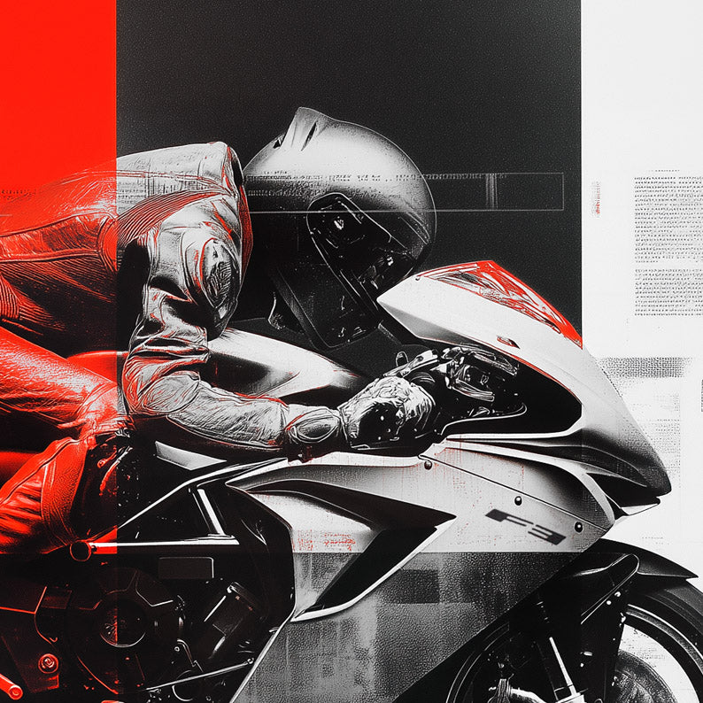 MV Augusta F3 Black&Red Pop