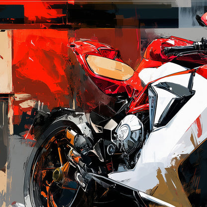 MV Augusta F3 Red Paint