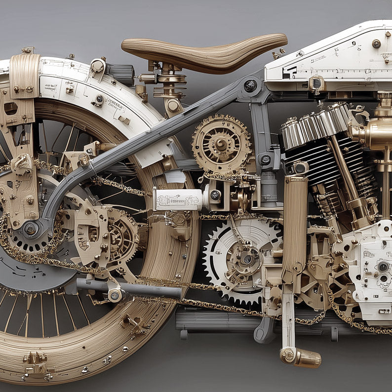 Metal& Wood Harley, Prototype Nr. 3