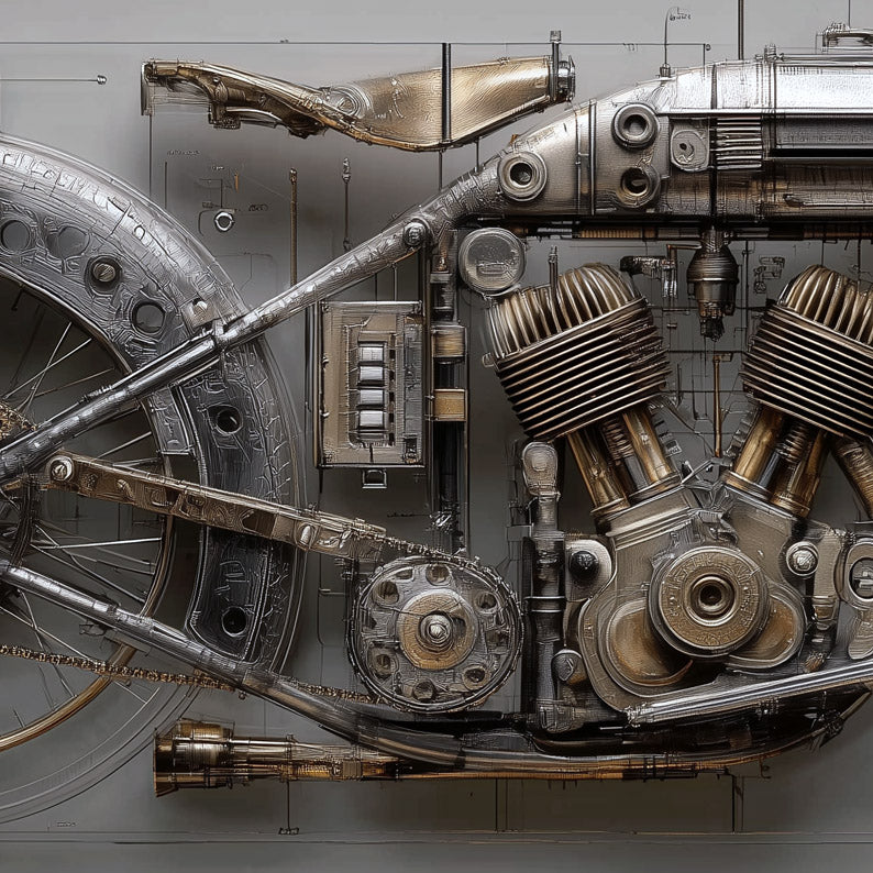 Metal Harley, The First Prototype